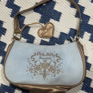 Vintage Velvet Velour Hello Kitty and Mimmy Bag 2005 Y2K Rare